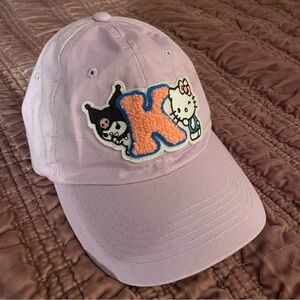 kuromi hello kitty hat